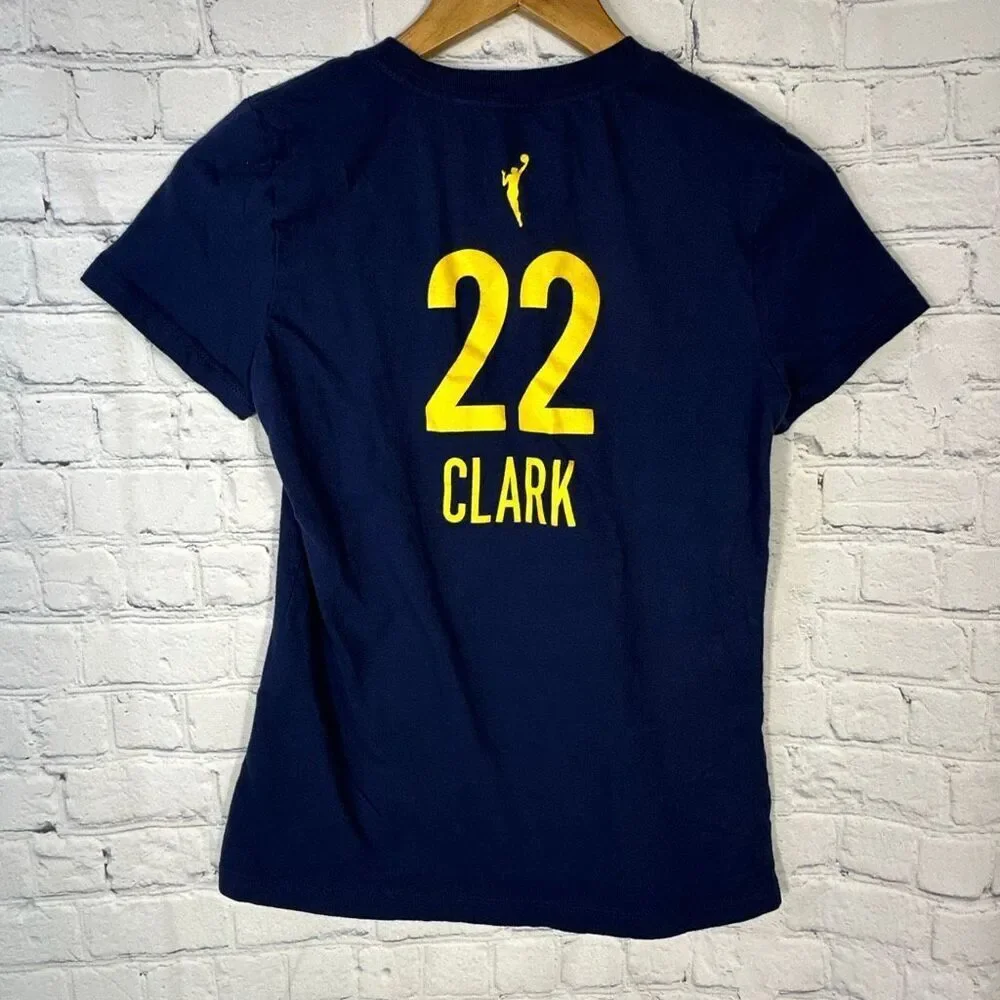 Nike WNBA Indiana Fever Caitlin Clark #22 Explorer‎ Edition Navy Shirt XS